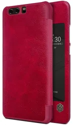 Nillkin Qin S-View Pouzdro Red pro Huawei P10