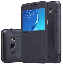 Nillkin Sparkle S-View Pouzdro Black pro Samsung Galaxy J5 2016 J510