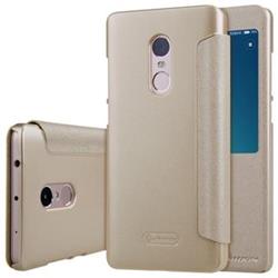 Nillkin Sparkle S-View Pouzdro Gold pro Xiaomi Redmi Note 4