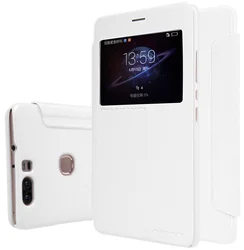 Nillkin Sparkle S-View Pouzdro White pro Honor 8