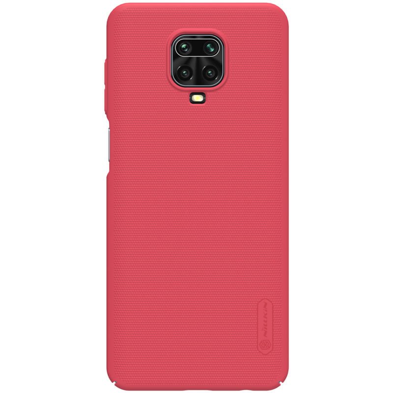 Nillkin Super Frosted Zadní Kryt Pro Xiaomi Redmi Note 9 Pro Red červený 6902048198074 5301