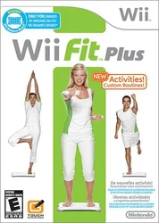NINTENDO Wii hra Wii hra Fit Plus Software 