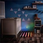 Nočné svetlo Solight RGB LED so svetelným senzorom, voliteľná farba svetla, 230 V