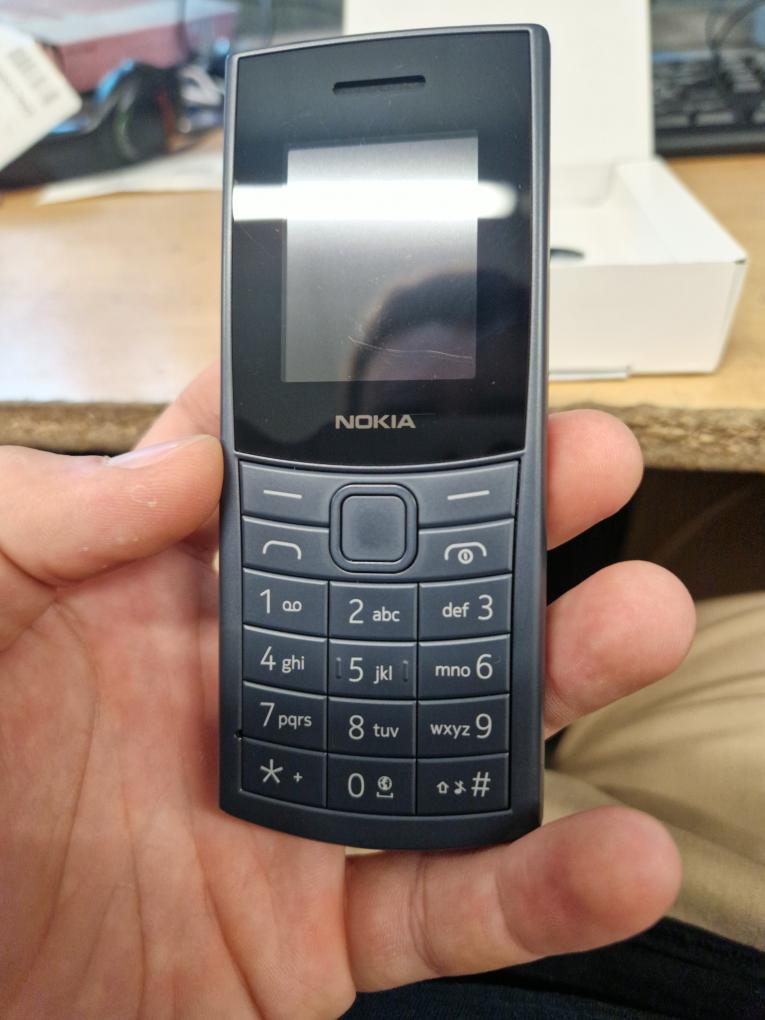 Nokia 110 4G Dual SIM, 2023, modrá