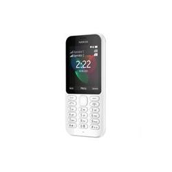 Nokia 222 Dual SIM White - bílý