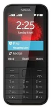 Nokia 225 Dual SIM Black - černý