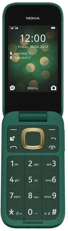 Nokia 2660 Flip, zelený