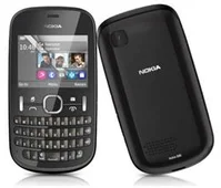 Nokia Asha 200 Graphite - tmavě šedý