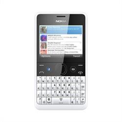 Nokia Asha 210 DualSIM White - bílý