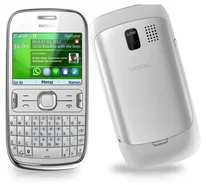 Nokia Asha 302 White - bílý