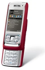 Nokia E65 Red Silver