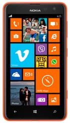 Nokia Lumia 625 Orange - oranžový