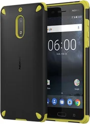 Nokia Rugged Impact Case CC-501 pro Nokia 6 citronovo-černý