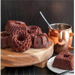 Nordic Ware Mini bábovky Premium gold plát se 6 formičkami 3,5 cup zlatá