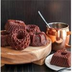 Nordic Ware Premium zlatá forma na mini bábovku so 6 formami 3,5 šálky zlatá