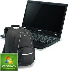 Notebook Bundle ACER Extensa 5635Z-432G32MN 15,6" LED T4300,2GB,320GB,DVD±RW,WiFi,BT,CAM,+ W7HP + batoh