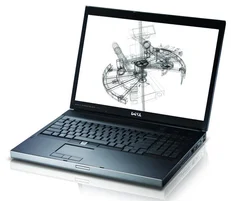Notebook Dell Precision M6500 17" Core i7-720QM,4GB,500GB,ATI FirePro M7740, DVD±RW,WiFi,BT,W7P+XPP