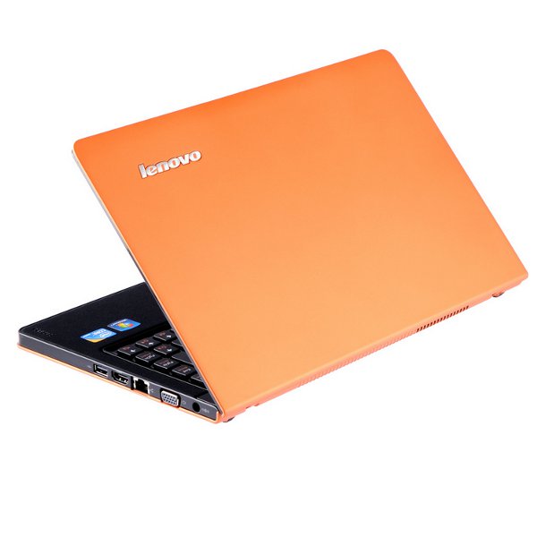 Notebook Lenovo ideapad U260 12,5"LED Core i3-380UM,4GB,320GB,bez DVD,WiFi,BT,CAM,W7HP-64bit, oranžový