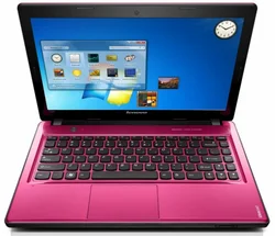 Notebook Lenovo IdeaPad Z380 13,3" LED Pentium DC B980,4GB,500GB,DVD±RW,WiFi,BT,CAM,W7HP-64bit, růžový