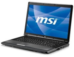 Notebook MSI CR700 17,3" T3100,3GB,320GB,GF 8200M G, DVD±RW,WiFi,CAM, bez OS