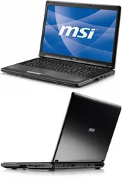 Notebook MSI CR700 17,3" T3100,4GB,320GB,GF 8200M G, DVD±RW,WiFi,CAM, bez OS