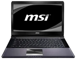 Notebook MSI X460DX-263CS 14", i5-2450M, 4GB, 750GB, nVidia GT 540M s 2GB, WiFi, BT, W7P-64bit