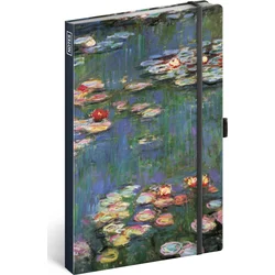 Notes Claude Monet, linkovaný, 13 × 21 cm