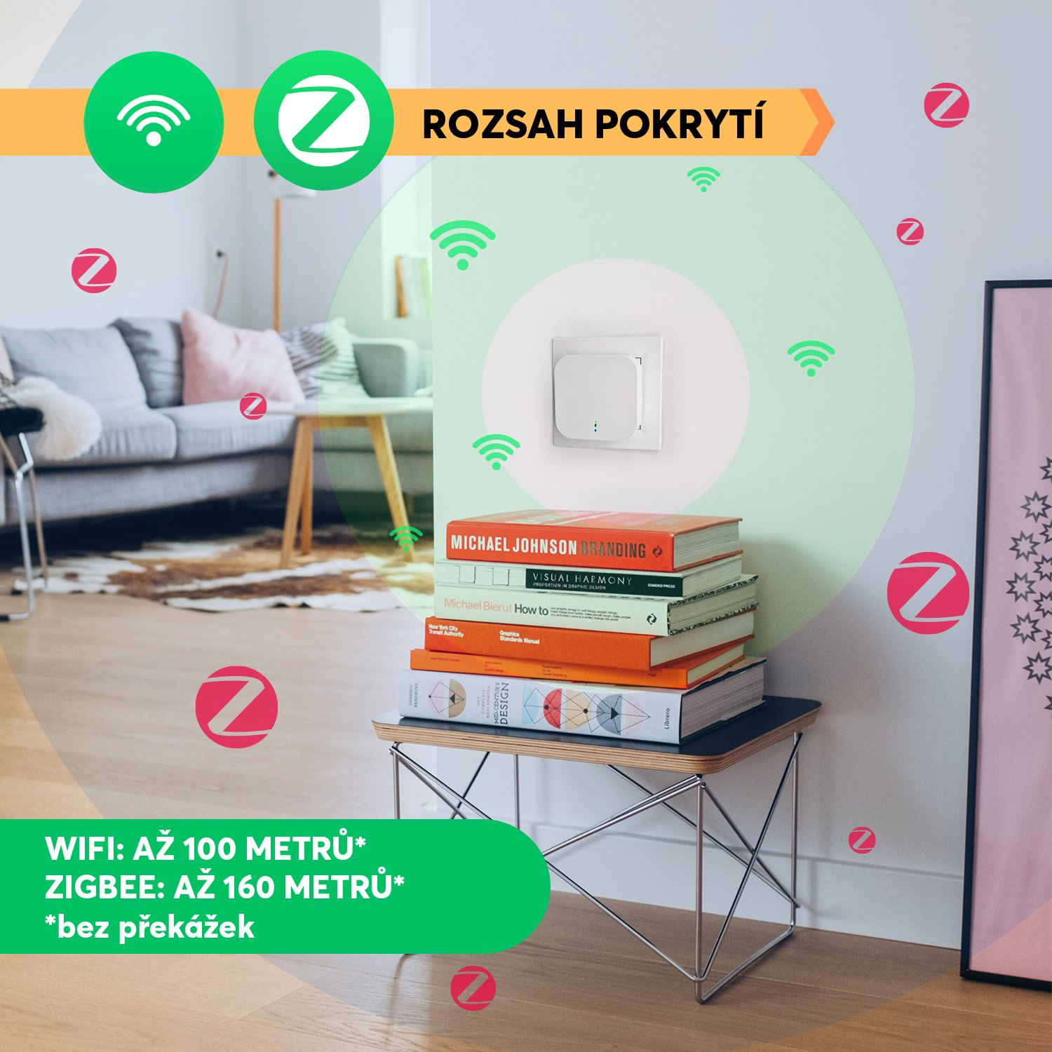 NOUS E1 ZigBee/WiFi Tuya centrální jednotka
