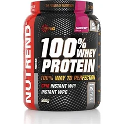 Nutrend 100% WHEY PROTEIN, 900g, malina 8594073179081 - Sportovní výživy