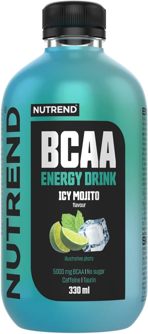 Nutrend BCAA ENERGY 330 ml, icy mojito