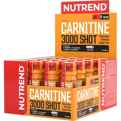 Nutrend CARNITINE 3000 SHOT, 20x60ml, jahoda 8594073177582 - Sportovní výživy
