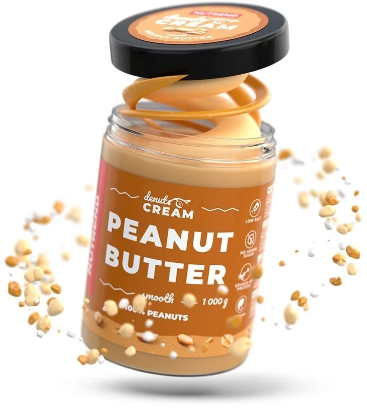 Nutrend DENUTS CREAM, 1000 g, Arašidové maslo 8594073171238