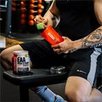 Nutrend EAA MEGA STRONG POWDER 300 g, ledový čaj citron 