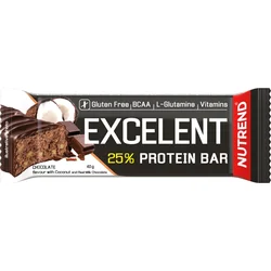 Nutrend EXCELENT protein bar 40 g, čokoláda+kokos