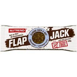 Nutrend FLAPJACK GLUTEN FREE, 100 g, čokoláda + kokos s horkou čokoládou