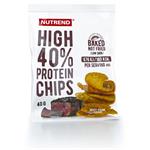 Nutrend HIGH PROTEIN CHIPS 6x 40 g, šťavnatý steak