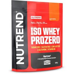 Nutrend ISO WHEY PROZERO 500 g, slaný karamel