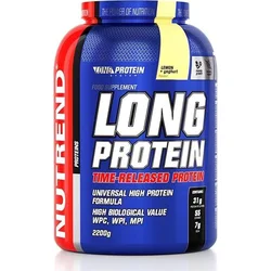 Nutrend LONG PROTEIN, 2200g, citron + jogurt 8594073178817 - Sportovní výživy