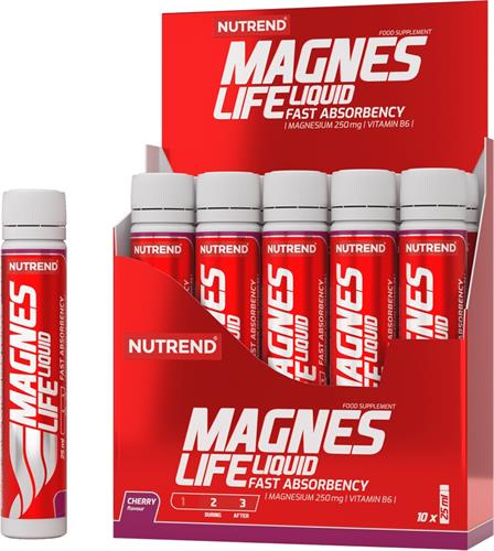 Nutrend MAGNESLIFE 10x 25 ml, čerešňa