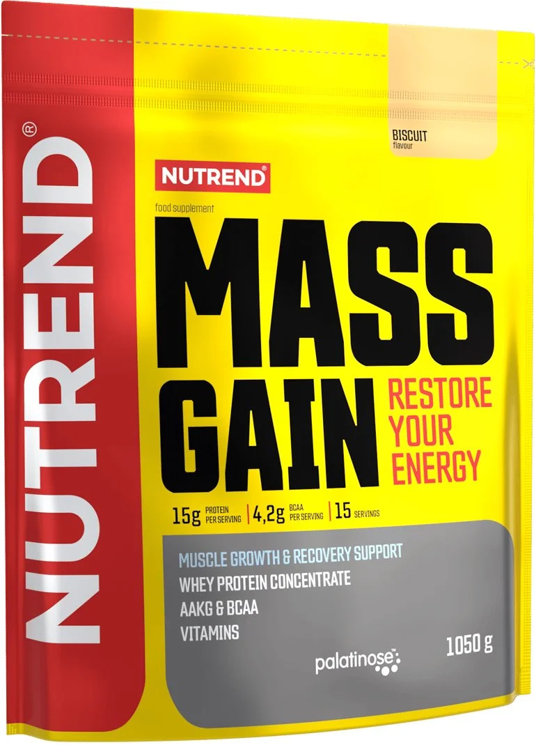 Nutrend MASS GAIN 1050 g, biscuit