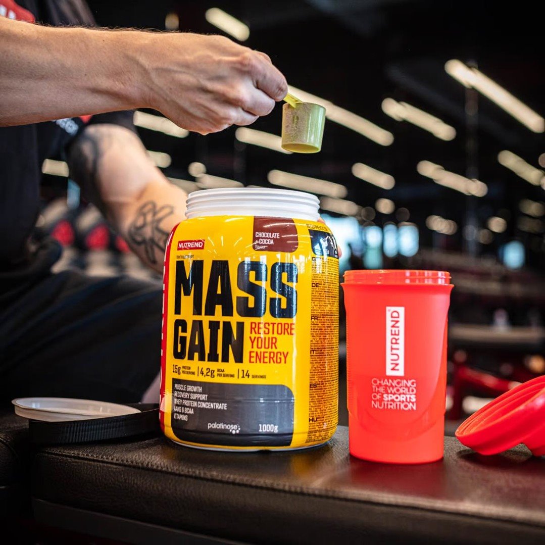 Nutrend MASS GAIN 2100 g, banán
