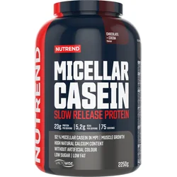 Nutrend MICELLAR CASEIN 2250 g, čokoláda+kakao