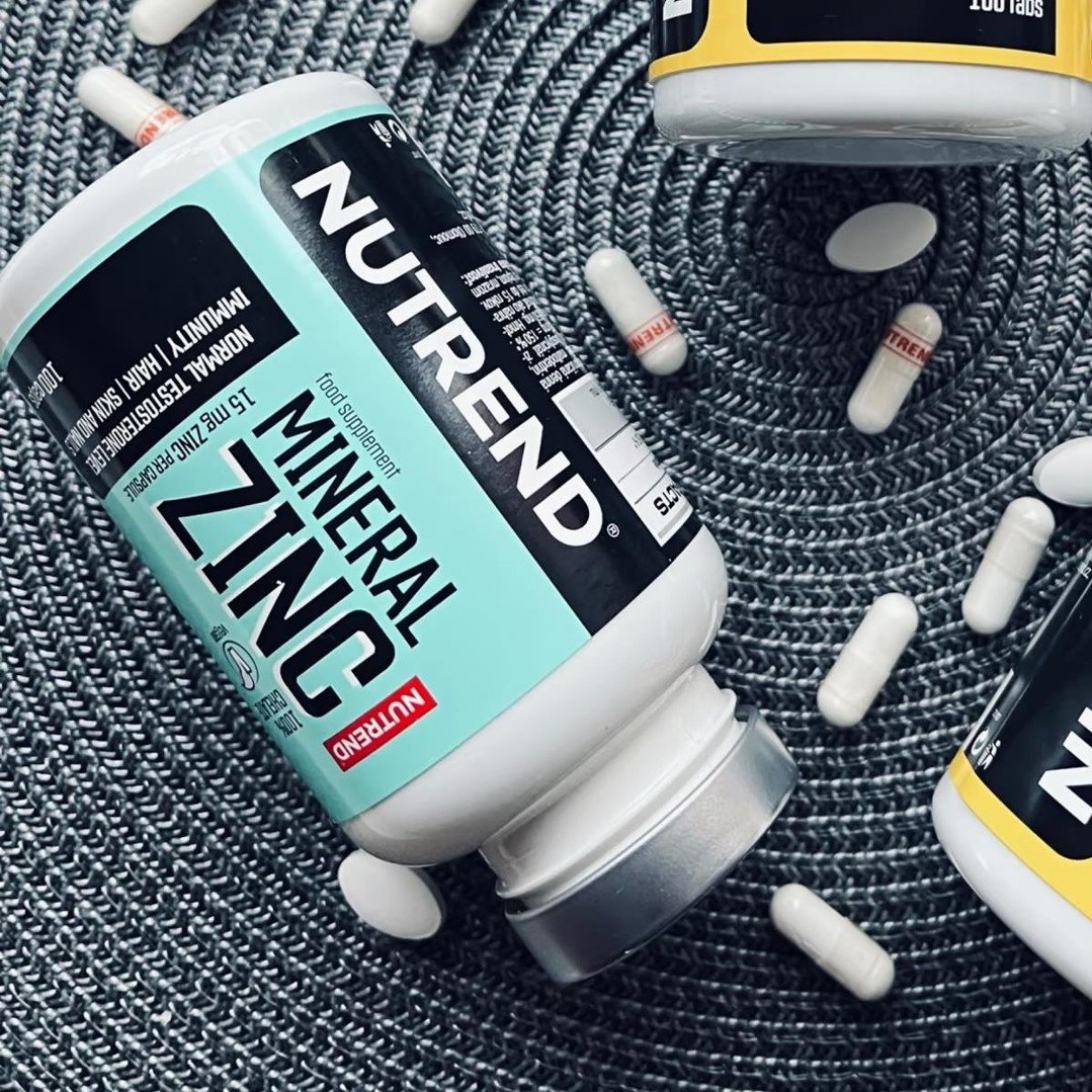 Nutrend MINERAL Zinc 100% CHELATE, 100 kapslí