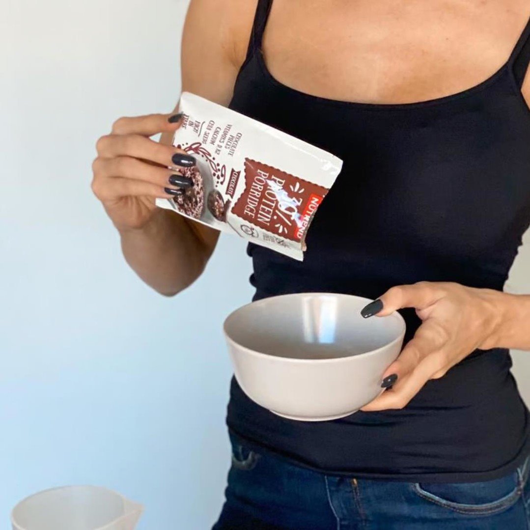 Nutrend PROTEIN PORRIDGE, 5 x 50 g, malina
