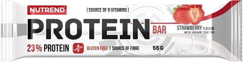 Nutrend proteínová tyčinka 55g, jahoda, 5ks