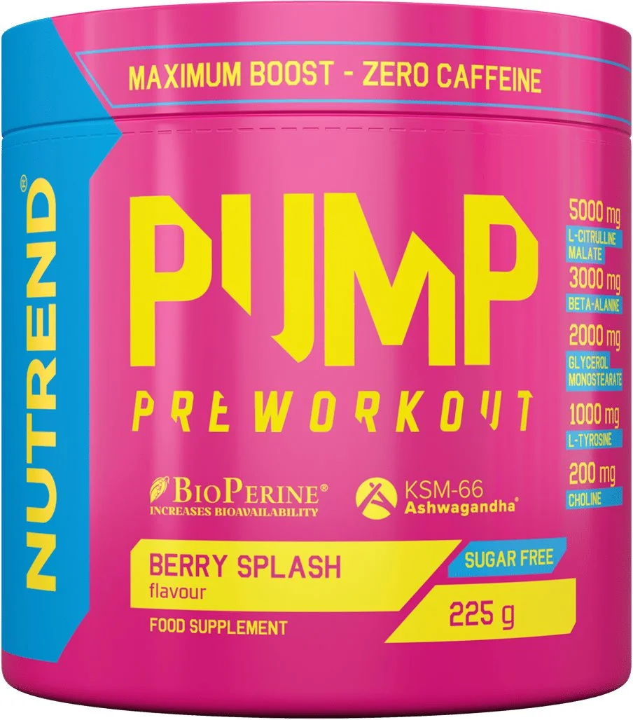 Nutrend PUMP 225 g, berry splash