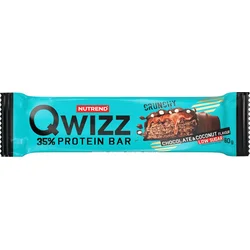 Nutrend QWIZZ protein bar 60 g, čokoláda+kokos, 5ks
