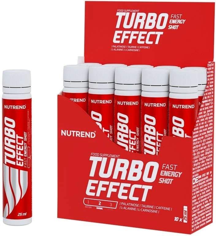 Nutrend TURBO EFFECT SHOT, 10x 25 ml