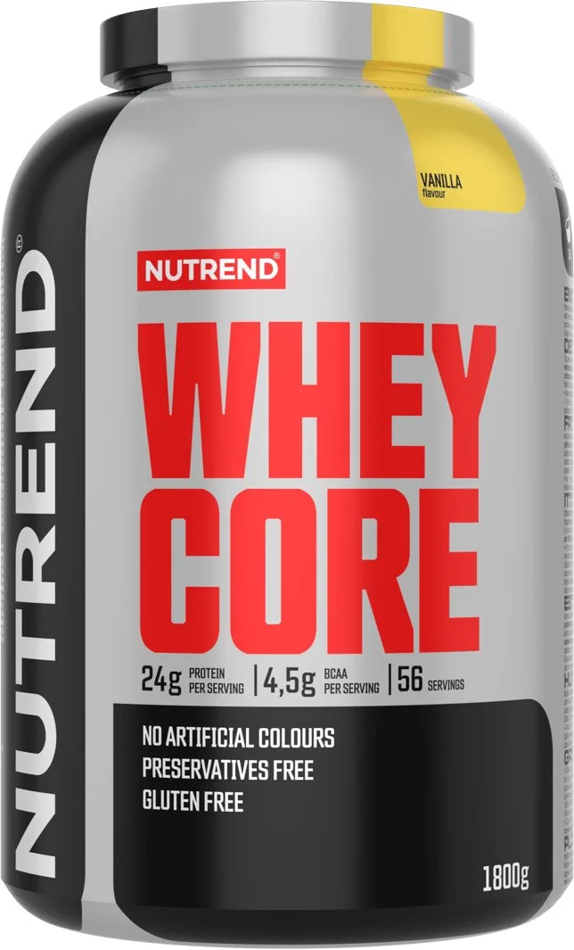 Nutrend WHEY CORE 1800 g, vanilka