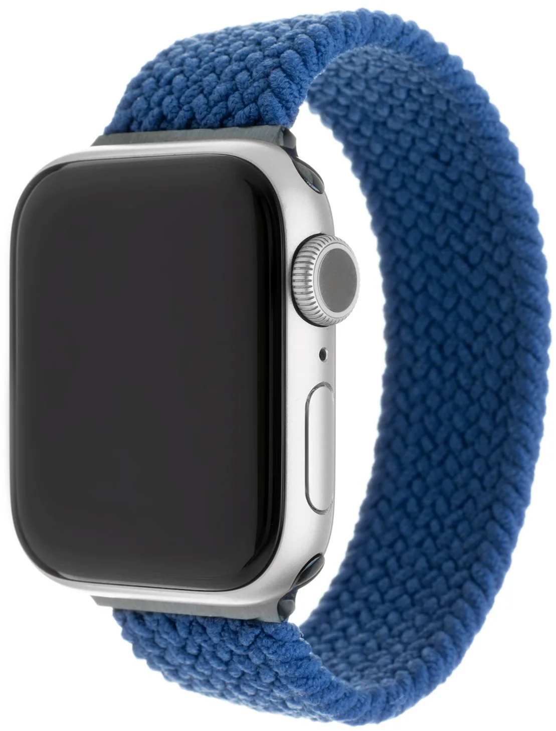 Nylonový remienok FIXED pre Apple Watch 38/40/41 mm, veľkosť L, modrý